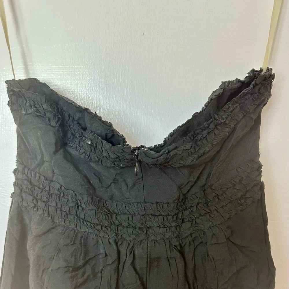 Francesca’s  Black Strapless Dress LBD- NWT - Picture 2 of 5